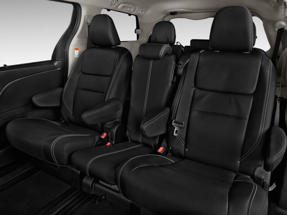 ghế ngồi trên Toyota Sienna 2015