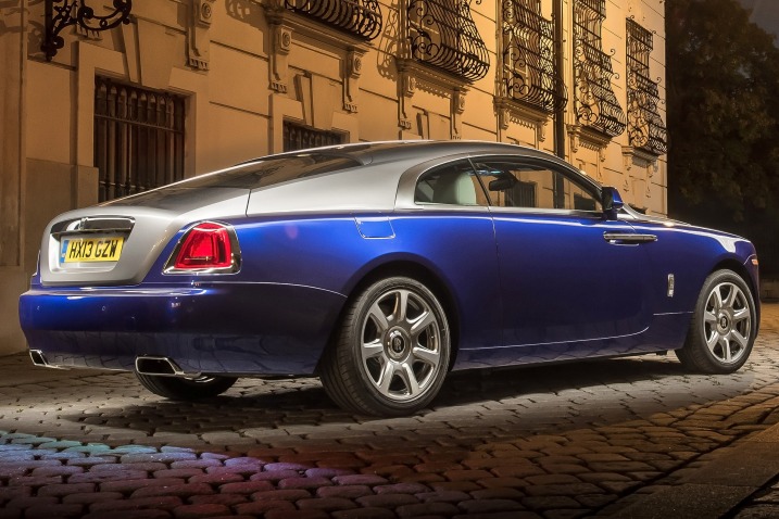 Đuôi xe Rolls-Royce Wraith Coupe 2014 1