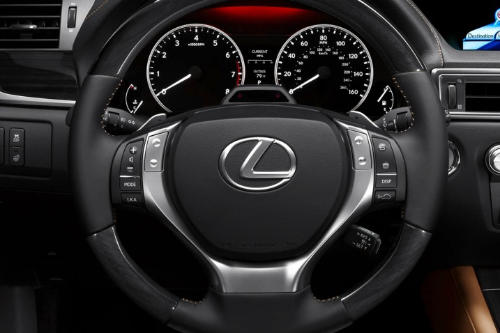 Đánh giá nội thất xe Lexus GS 350 2014