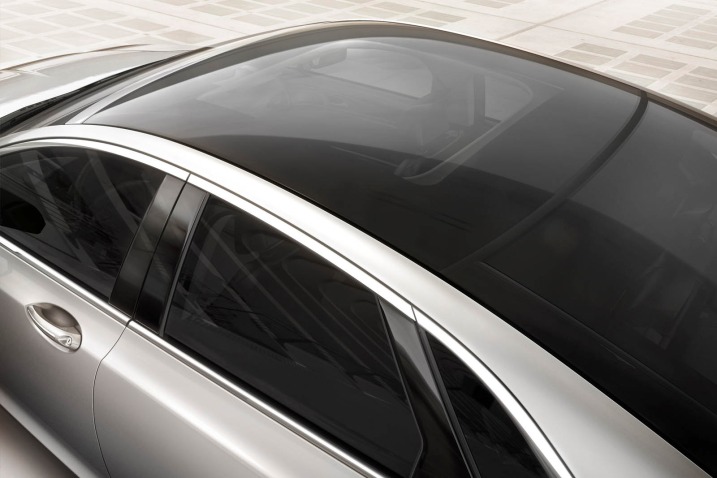 Phần mái xe Lincoln MKZ 2016 được thiết kế dạng vòm làm tăng tính khí động học 1