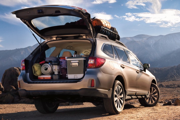 Đánh giá khoang hành lý xe Subaru Outback 2015