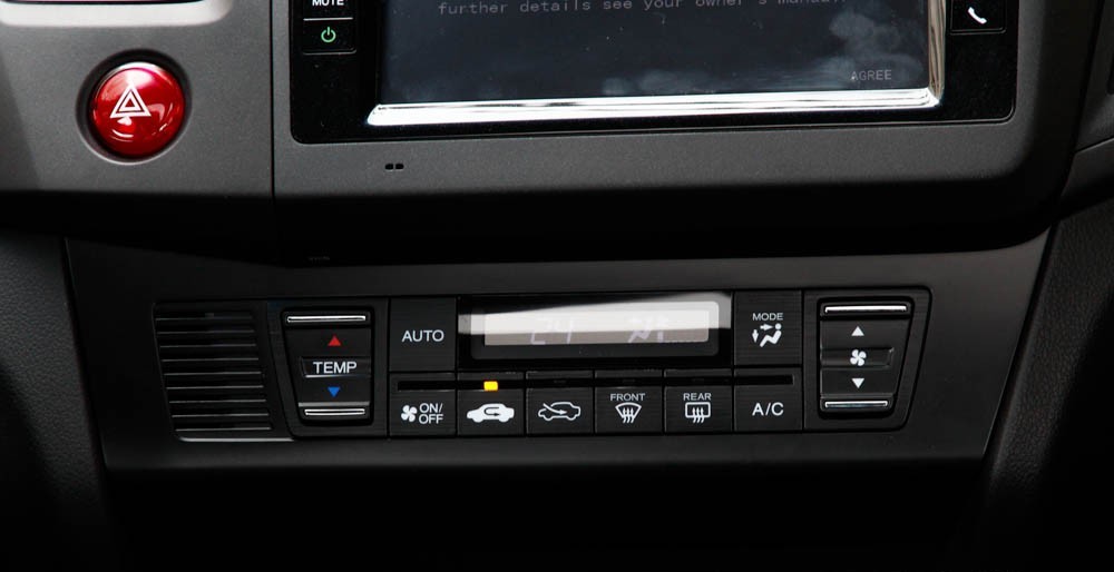 Hệ thống điều hòa của Honda Civic 2015 