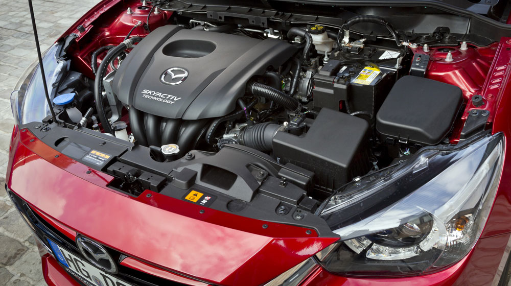 Mazda2 2015 sử dụng chung động cơ của thế hệ trước1